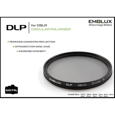 Emolux 77MM Dlp Cpl Polarıze