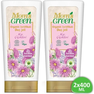 Mom's Green 2'li Set   Duş Jeli - Kır Çiçekleri 400