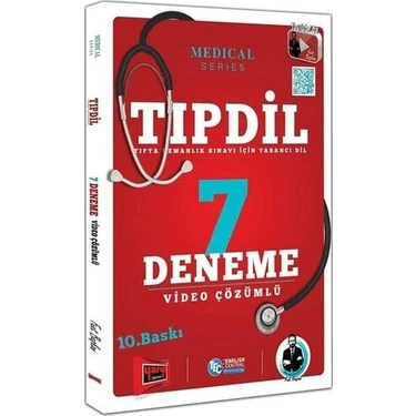 Yargı Yayınevi TIPDİL Video Çözümlü 7 Deneme Sınavı 10.