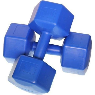 Leyaton 3 kg Ağırlık Seti 3 kg x 2'li = 6 kg Dumbell