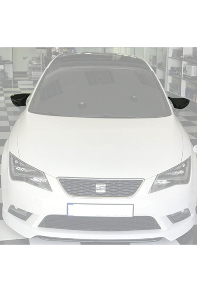 Araba Alışveriş Seat Leon Mk3-3.5 2012-2020 Yarasa Batman Ayna Kapağı