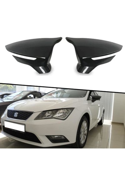 Araba Alışveriş Seat Leon Mk3-3.5 2012-2020 Yarasa Batman Ayna Kapağı
