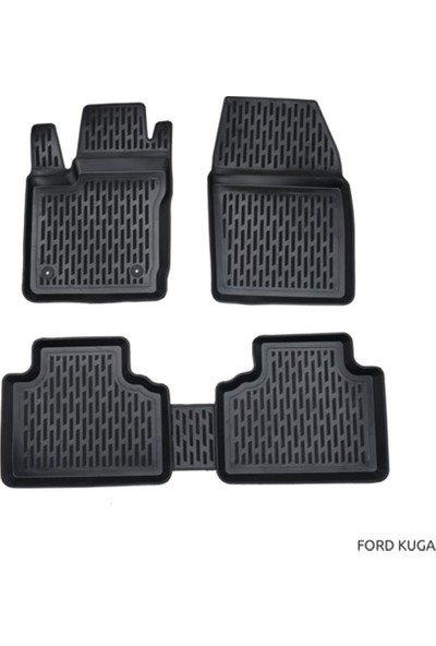 Araba Alışveriş Ford Aksesuar Kuga 2008-2012 3D X-Mat Havuzlu Paspas