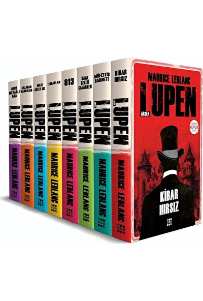 Arsen Lupen (8 Kitap Takım) - Maurice Leblanc