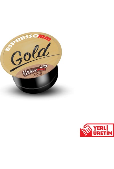 ESPRESSOMM Espressomm® Gold Kapsül Kahve (50 Adet) - Tchıbo Cafissimo® Uyumlu*