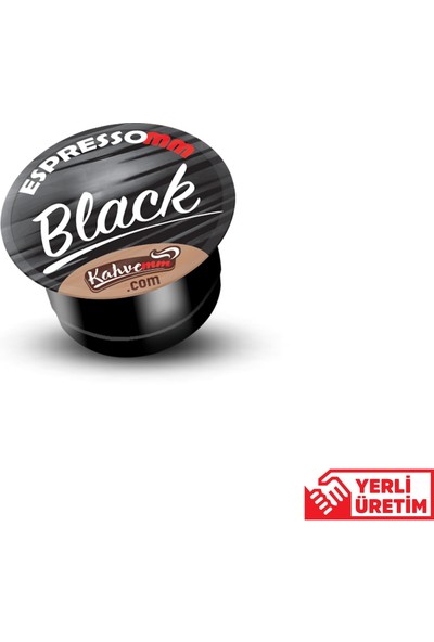 ESPRESSOMM Espressomm® Black Kapsül Kahve (100 Adet) - Tchıbo Cafissimo® Uyumlu*