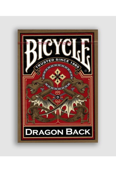 Uspcc Bicycle Dragon Gold Oyun Kartı