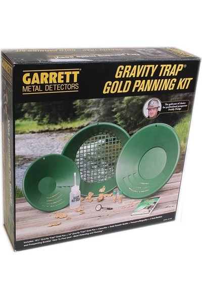 Garrett Gold Pan Kit Trap Altın Eleme Kiti Derede Altın