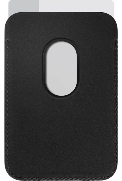 Spigen Apple MagSafe iPhone 14 / iPhone 13 / iPhone 12 Serisi için Cüzdan Valentinus Black - AMP02284
