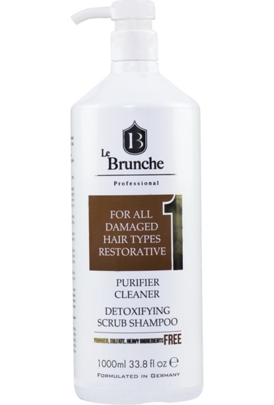 Le Brunche Le Brunche arındırıcı Detox Şampuan 1000 ml