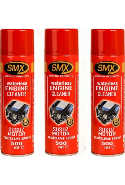 Smx Susuz Motor Temizleme Spreyi 3 Adet
