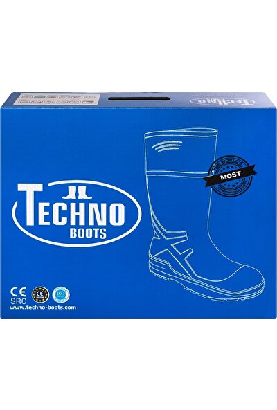 Techno Boots S5 Koyu Yeşil Poliüretan Çizme