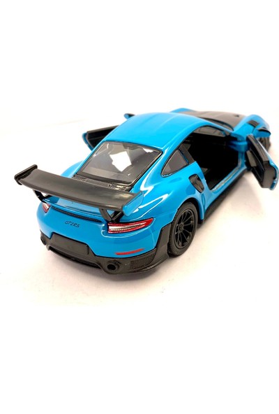 Kinsmart Çek Bırak Porsche 911 Gt2 Rs Metal Oyuncak Araba