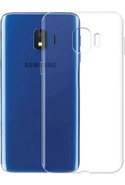 Magazabu Samsung Galaxy J2 Core J260F Kılıf Lüks Korumalı Silikon Şeffaf
