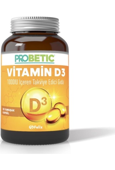 Probetıc Vitamin D3 Kapsül