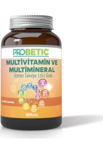 Probetıc Multivitamin ve Multiminarel Kapsül