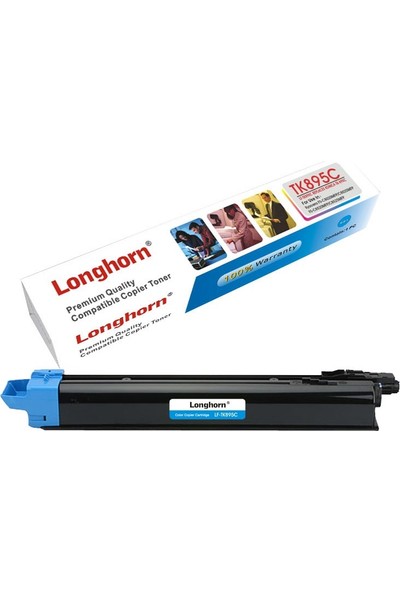Longhorn TK-895-C Mavi Toner
