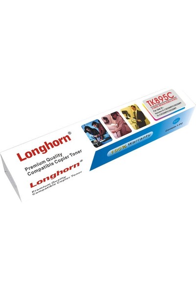 Longhorn TK-895-C Mavi Toner