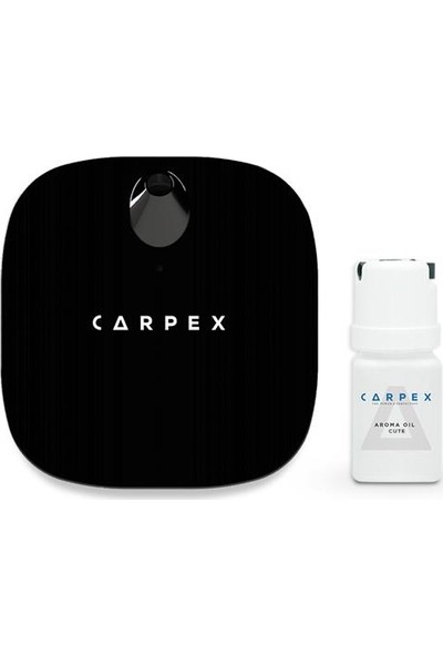Carpex Micro Koku Makinesi Siyah + Kartuş Koku Ginger Flowers 50 ml