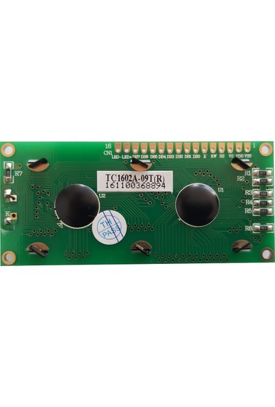 Thinsharp TC1602A-09T 2X16 Karakter Mavi LCD Ekran
