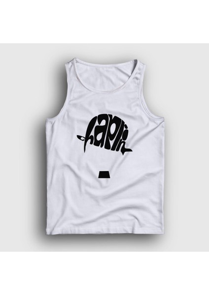 Unisex Beyaz Hat Charlie Chaplin Atlet