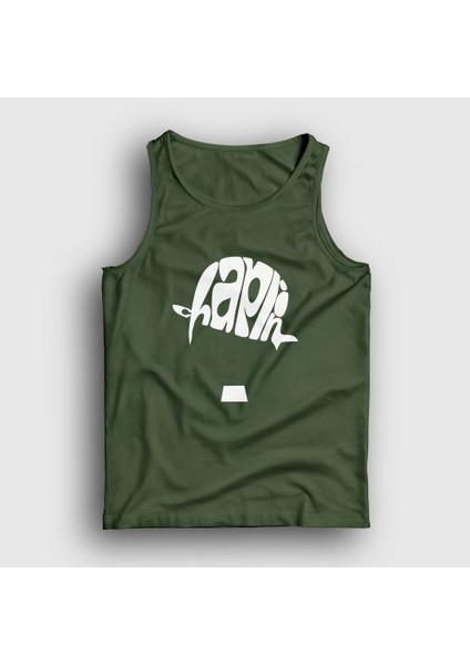 Unisex Haki Hat Charlie Chaplin Atlet