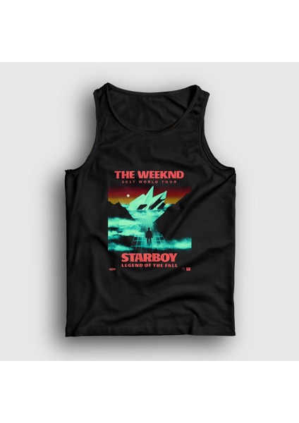 Unisex Siyah Tour Starboy The Weeknd Atlet