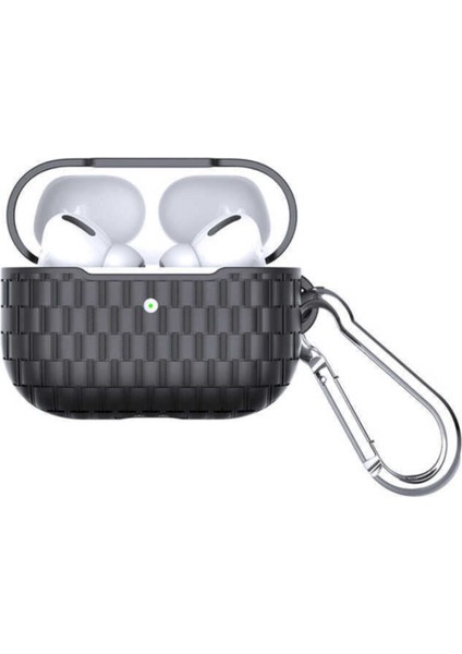 Apple Airpods Pro Uyumlu Örgülü Silikon Kılıf