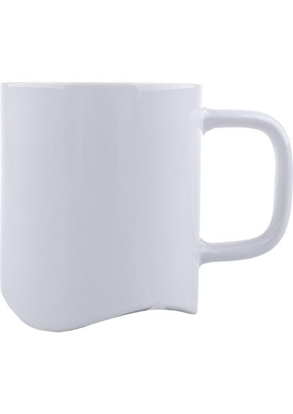 Seramik Kupa 300ML (Beyaz)