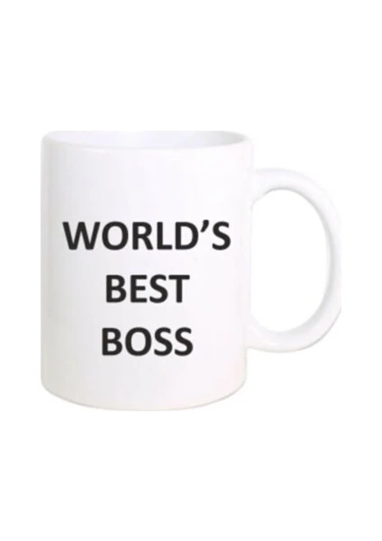 Kupacı Abla The Office - Michael Scott World'S Best Boss Baskılı Kupa