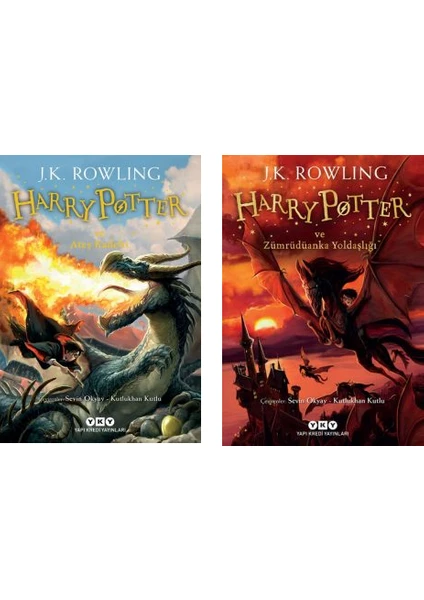 Harry Potter: Ateş Kadehi - Harry Potter: Zümrüdüanka Yoldaşlığı - 2 Kitap