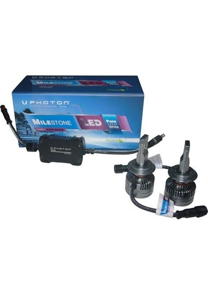 Milestone H7 LED Xenon 12000 Lumens Yeni Seri + 3 Plus