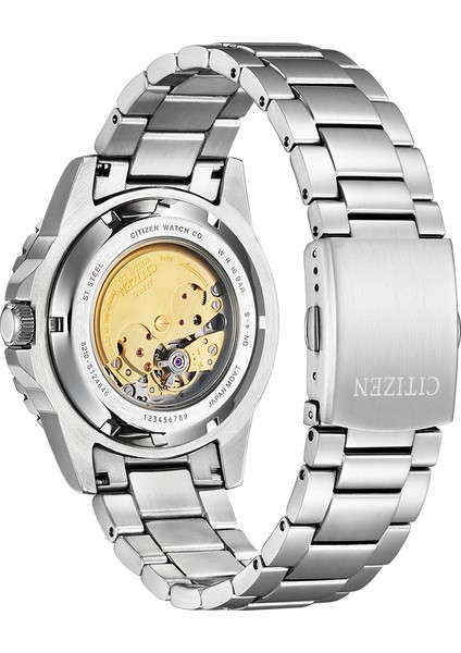 Mechanical NJ0120-81E Erkek Kol Saati fiyatları