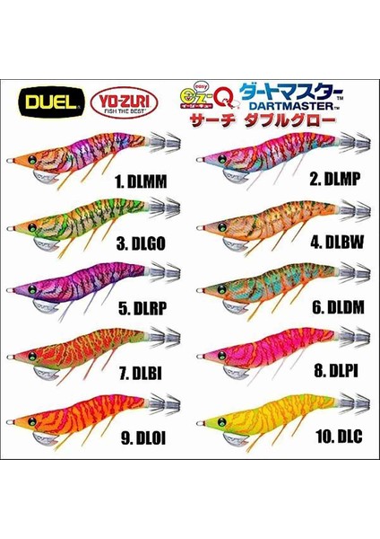 Duel A1762 Ez-Q Dartmaster Search Double Glow 3.5 20 gr