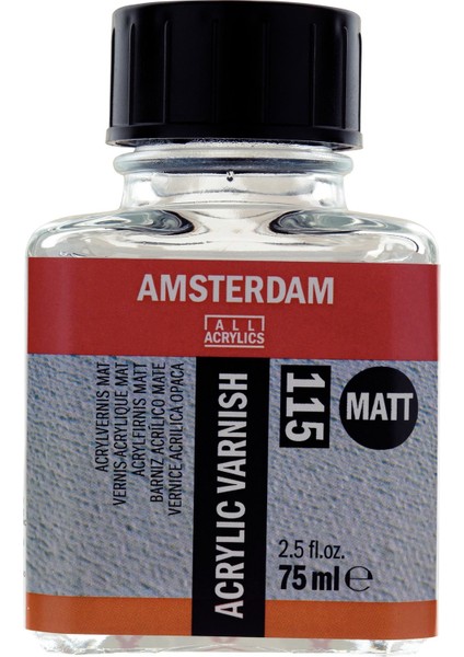 : Acrylic Varnish Matt : Mat Akrilik Boya Verniği : 115 : 75 ml