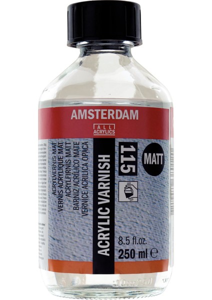 : Acrylic Varnish Matt : Mat Akrilik Boya Verniği : 115 : 250 ml