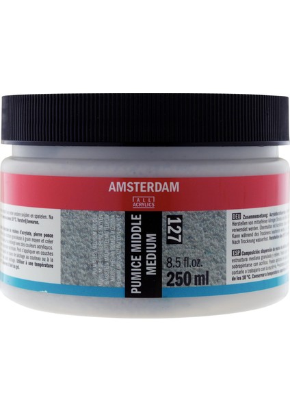 : Pumice Middle Medium : 127 : 250 ml (Süngertaşı Grenli)
