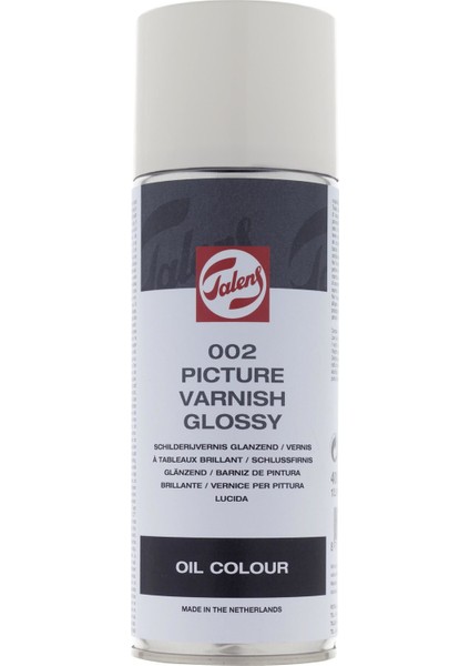 : Picture Varnish Glossy : Parlak Yağlı Boya Verniği : 002 : 400 ml (Sprey)