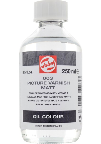 : Picture Varnish Matt : Mat Yağlı Boya Verniği : 003 : 250 ml
