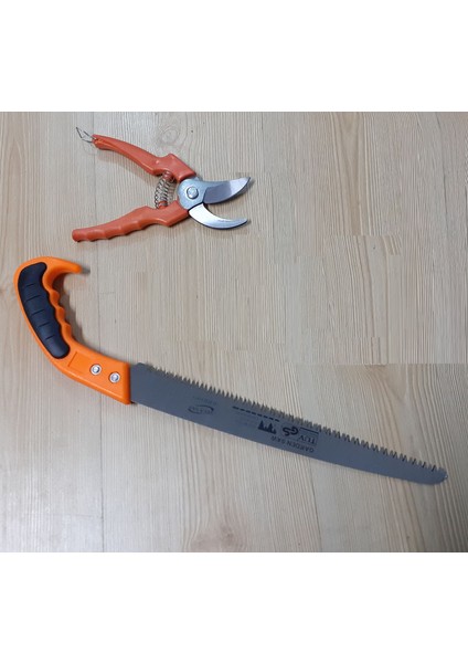 Bahçe Ağaç Dal Kesme Budama Bileme 3'lü Set