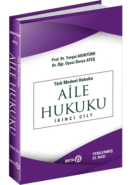 Aile Hukuku - Turgut Akıntürk