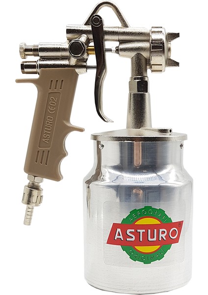 Boya Tabancası Alttan Depolu