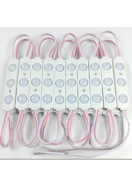 A Plus Elektromarket Modül LED 1,5 W 12V Beyaz Renk 20 Adet Paket Sıralı