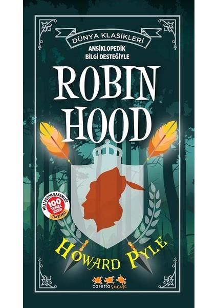 Caretta Klasikler Seti ( Beyaz Diş - Robin Hood - Gulliver'in Gezileri - 80 Günde Devri Alem - Moby Dcik )