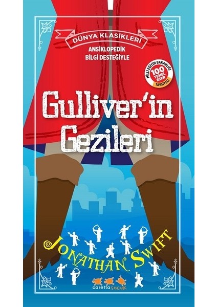 Caretta Klasikler Seti ( Beyaz Diş - Robin Hood - Gulliver'in Gezileri - 80 Günde Devri Alem - Moby Dcik )