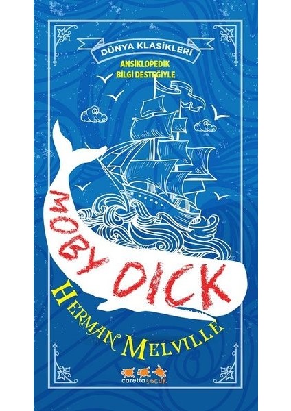Caretta Klasikler Seti ( Beyaz Diş - Robin Hood - Gulliver'in Gezileri - 80 Günde Devri Alem - Moby Dcik )