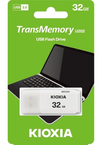 32GB U202 USB 2.0 Bellek (LU202W032GG4)