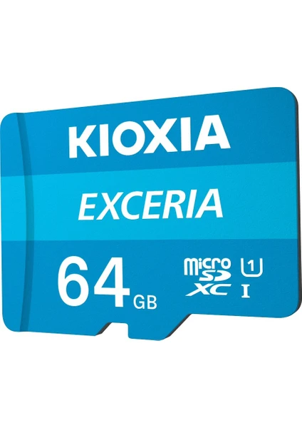 64GB Exceria Micro SDXC UHS-1 C10 100MB/sn Hafıza Kartı (LMEX1L064GG2)