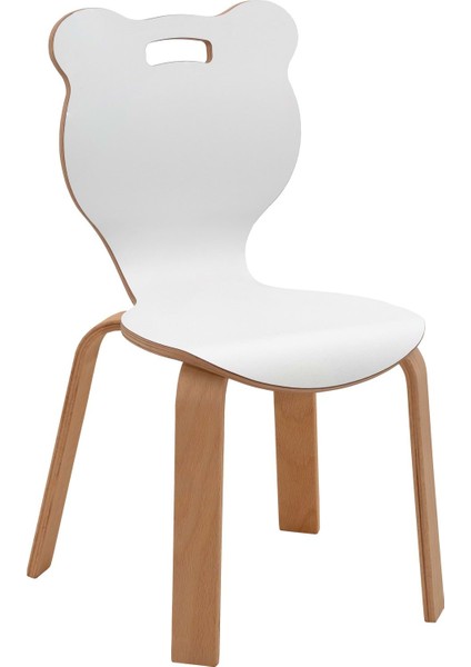 Panda Beyaz Laminatlı Masa Takımı - H2 2 - 7 Yaş