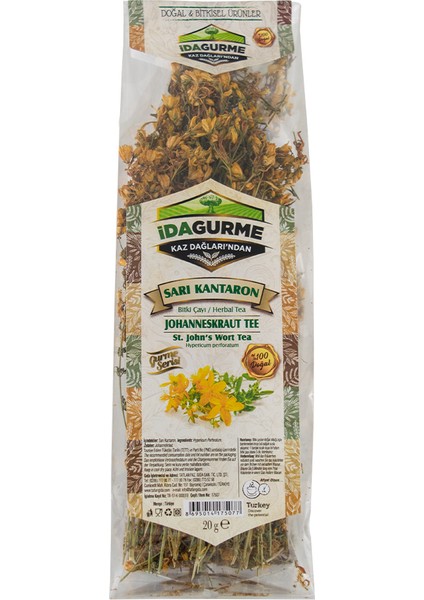 Ida Gurme Sarı Kantaron Poşet 20 gr